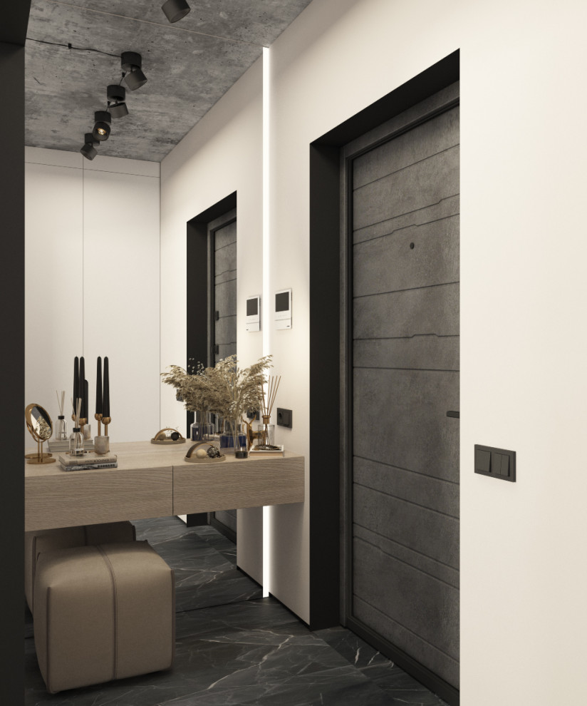 Интерьер прихожей, дизайнер Наталья Шевлякова