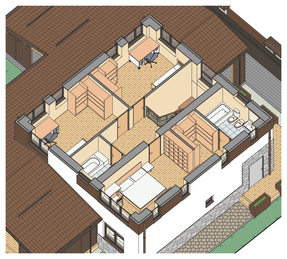 Коттедж 153 кв. м