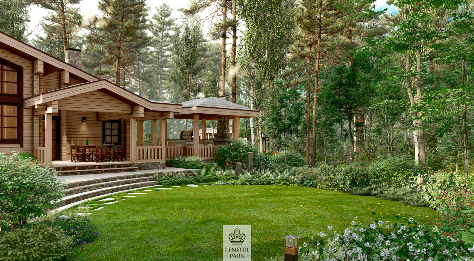 Лесной пейзаж