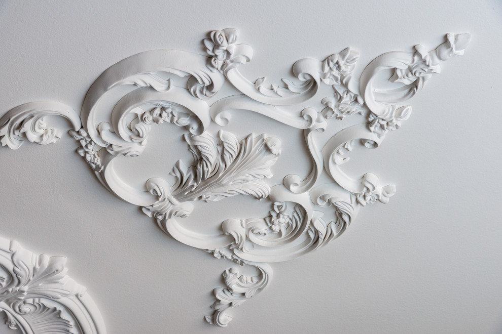 Лепнина на потолке в интерьере