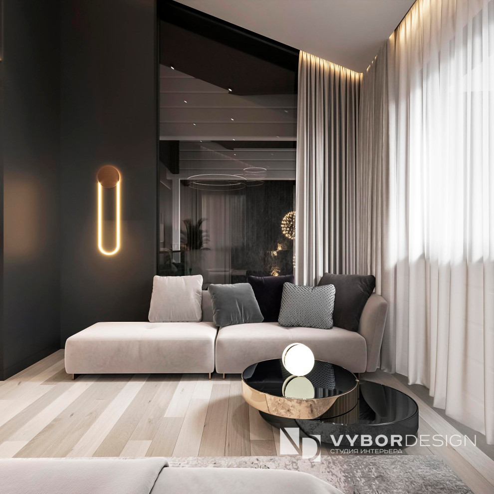 Дизайн интерьера дома из бруса