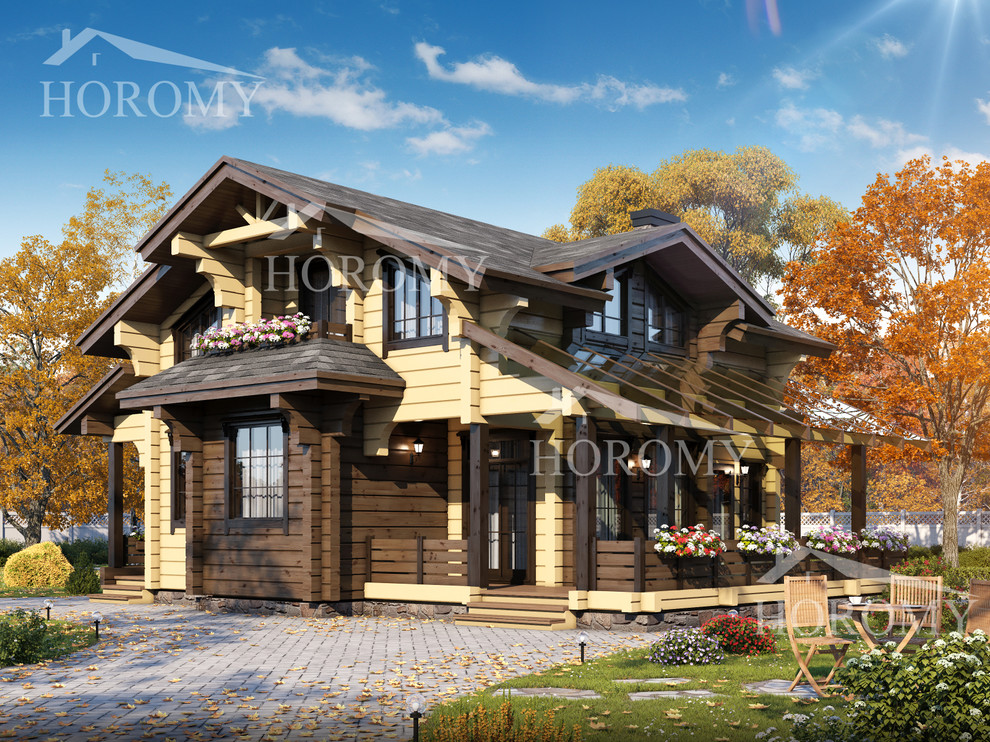 Проекты домов из клееного бруса