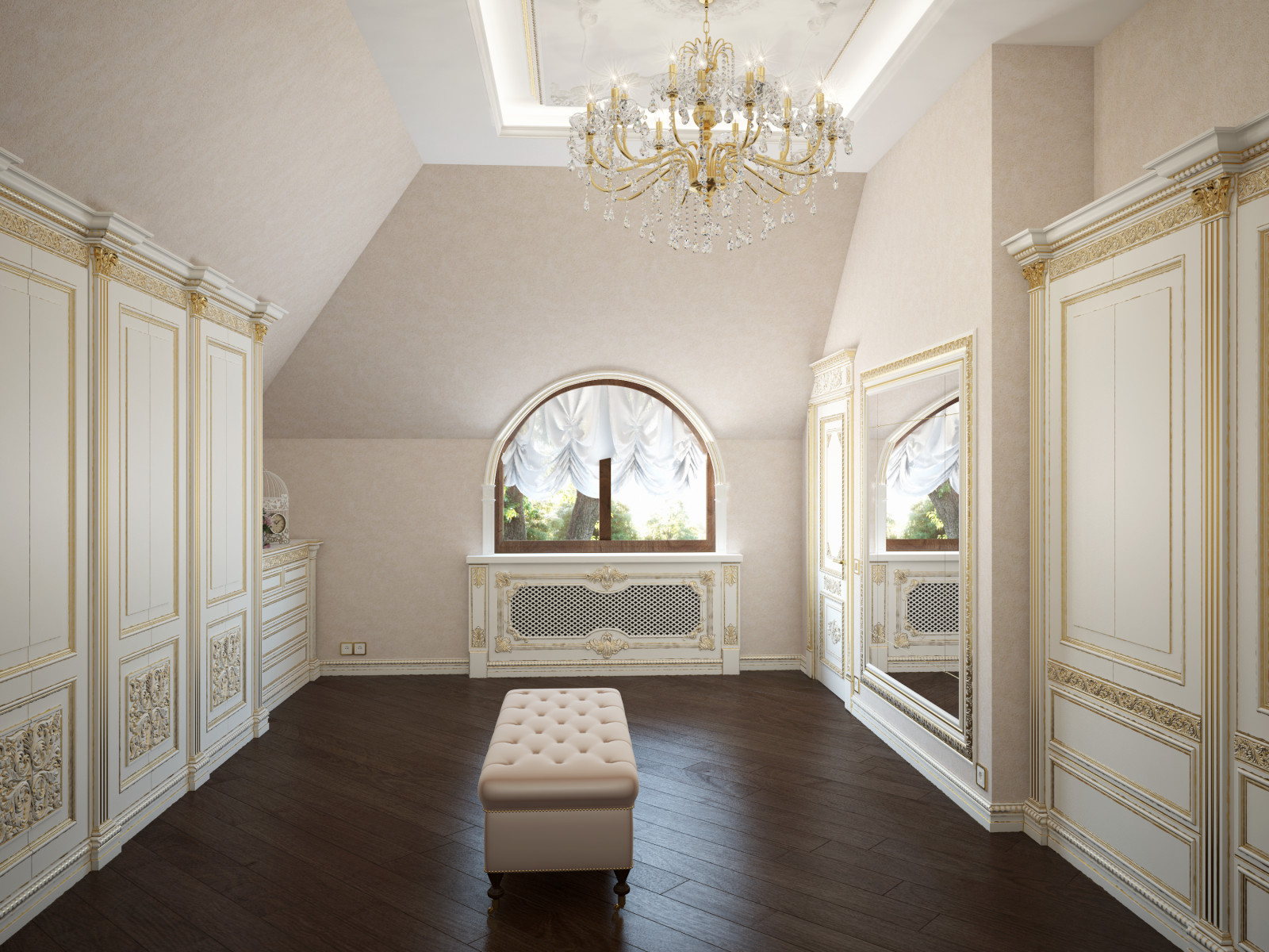 Гардеробная для него