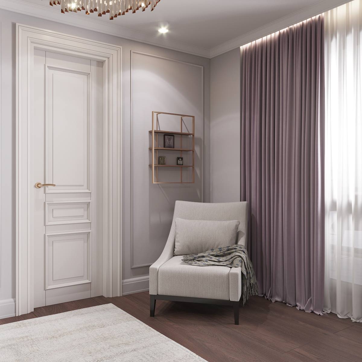 Проект квартиры 130 кв.м. 2021г.