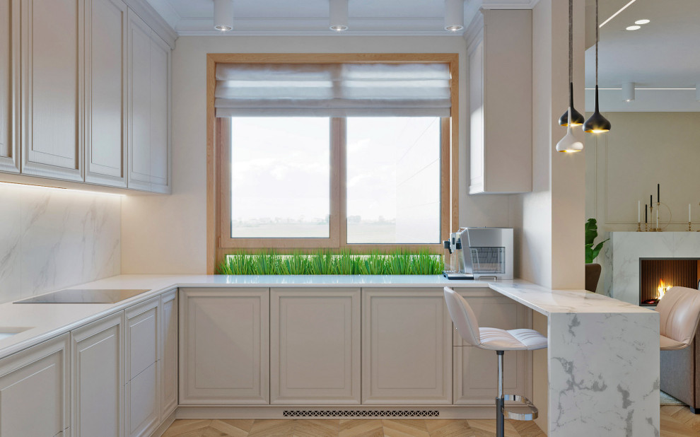 ЖК Тимирязев Парк Кухня-гостиная