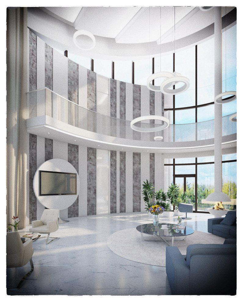 Обложка проекта: Интерьер виллы в Подмосковье