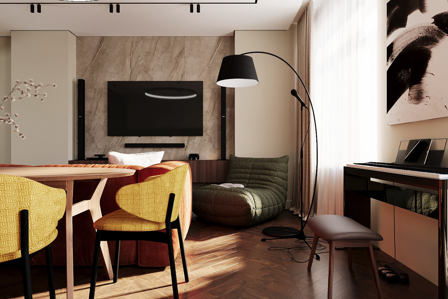 Квартира для творческой девушки