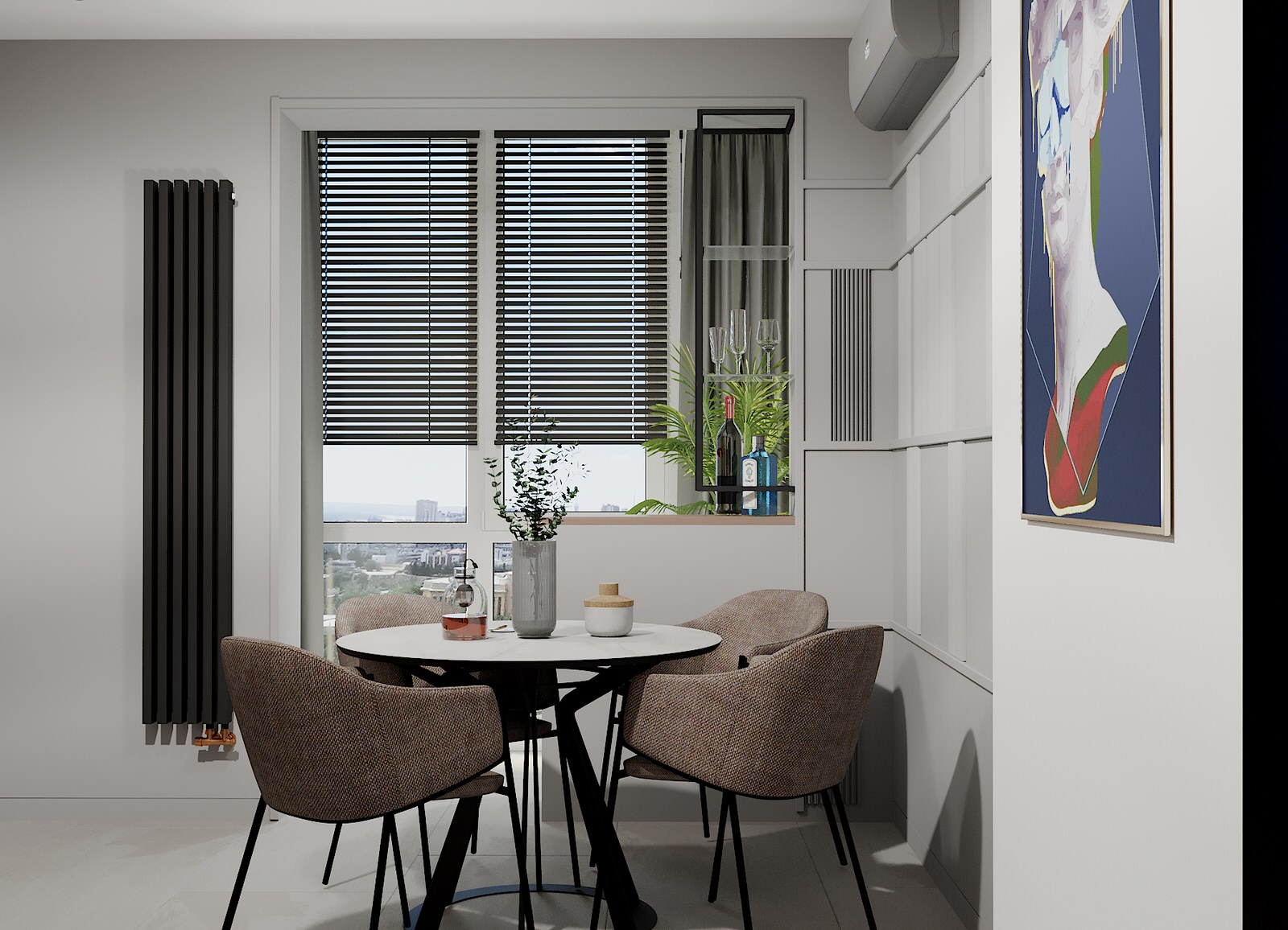 кухня коридор ЖК Европейский