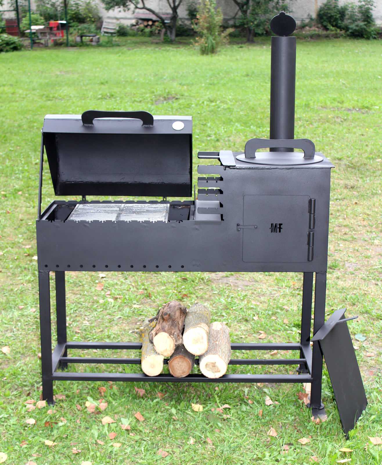 Обложка проекта: Профессиональный мангал-гриль 7 в 1