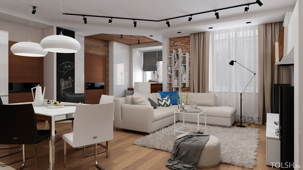 Ахроматизм белого со звучностью дерева