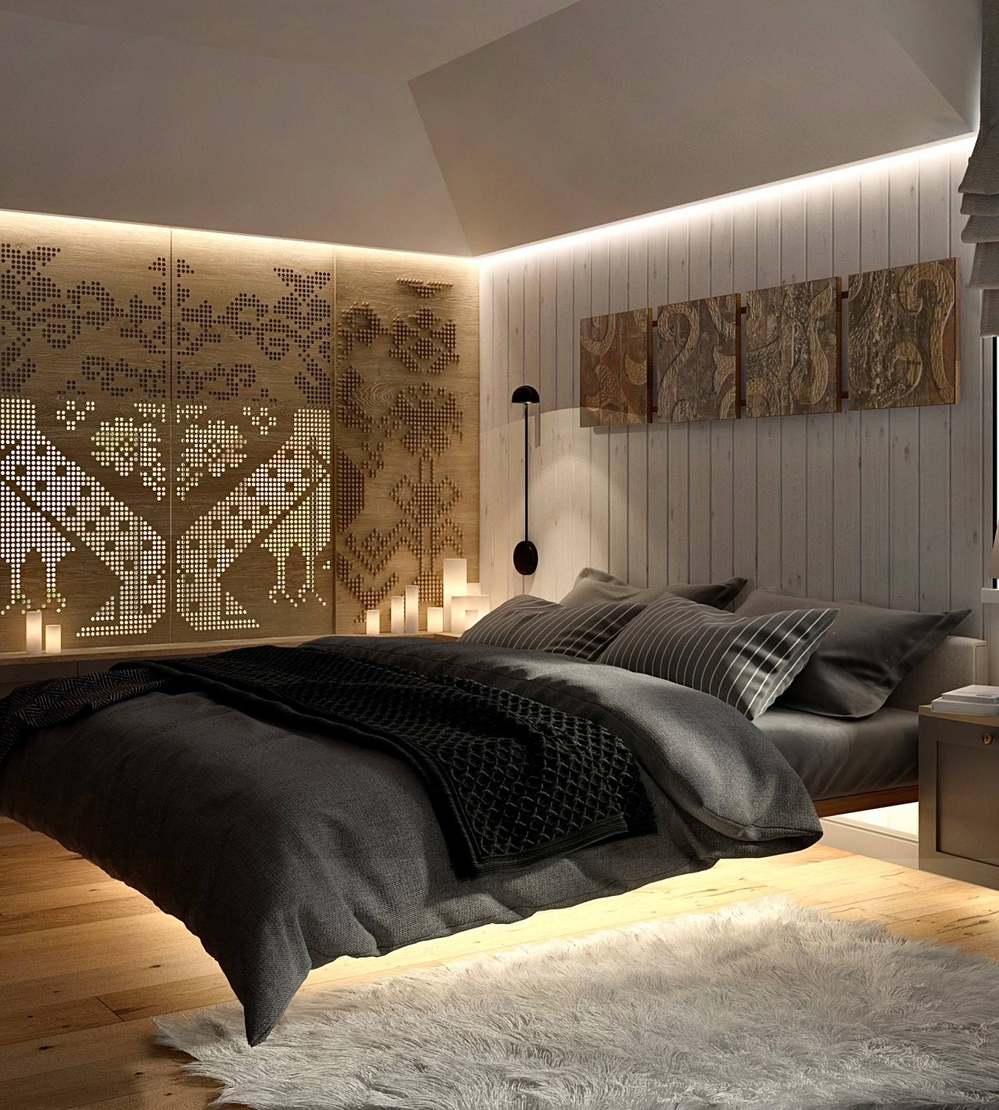 Дизайн загородного дома в Санкт-Петербурге.