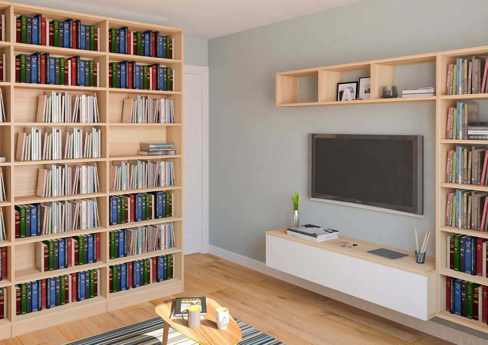 Интерьер трехкомнатной квартиры