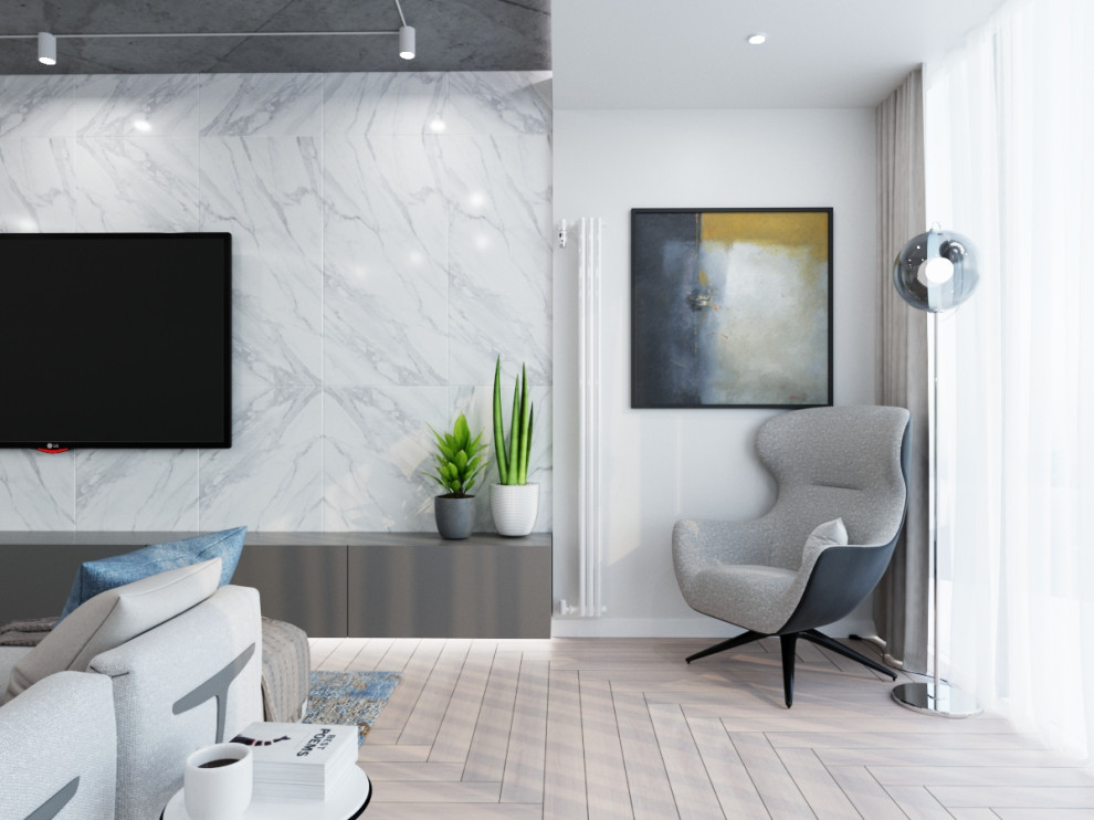 Бетон и мрамор