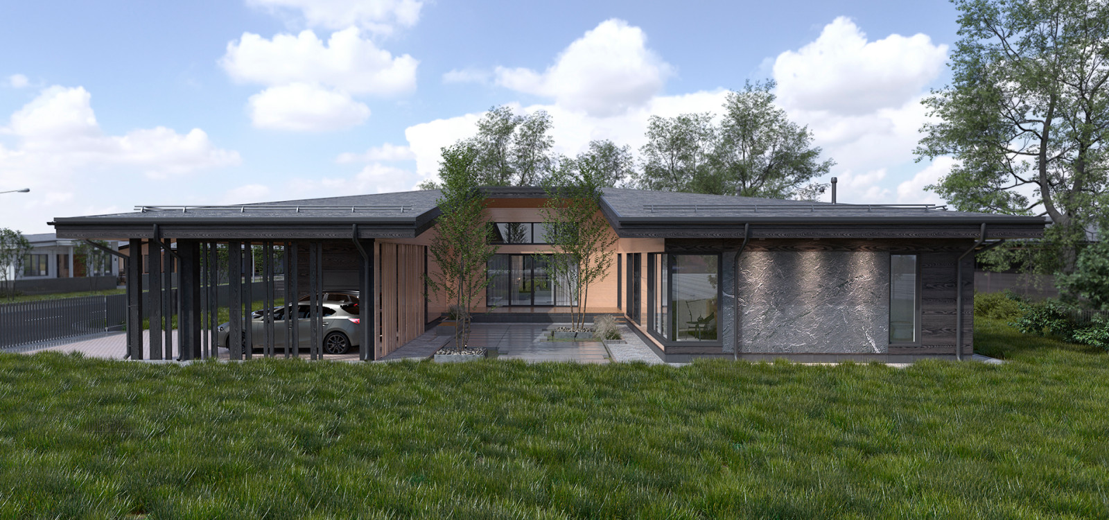 Дом в Скандинавском стиле