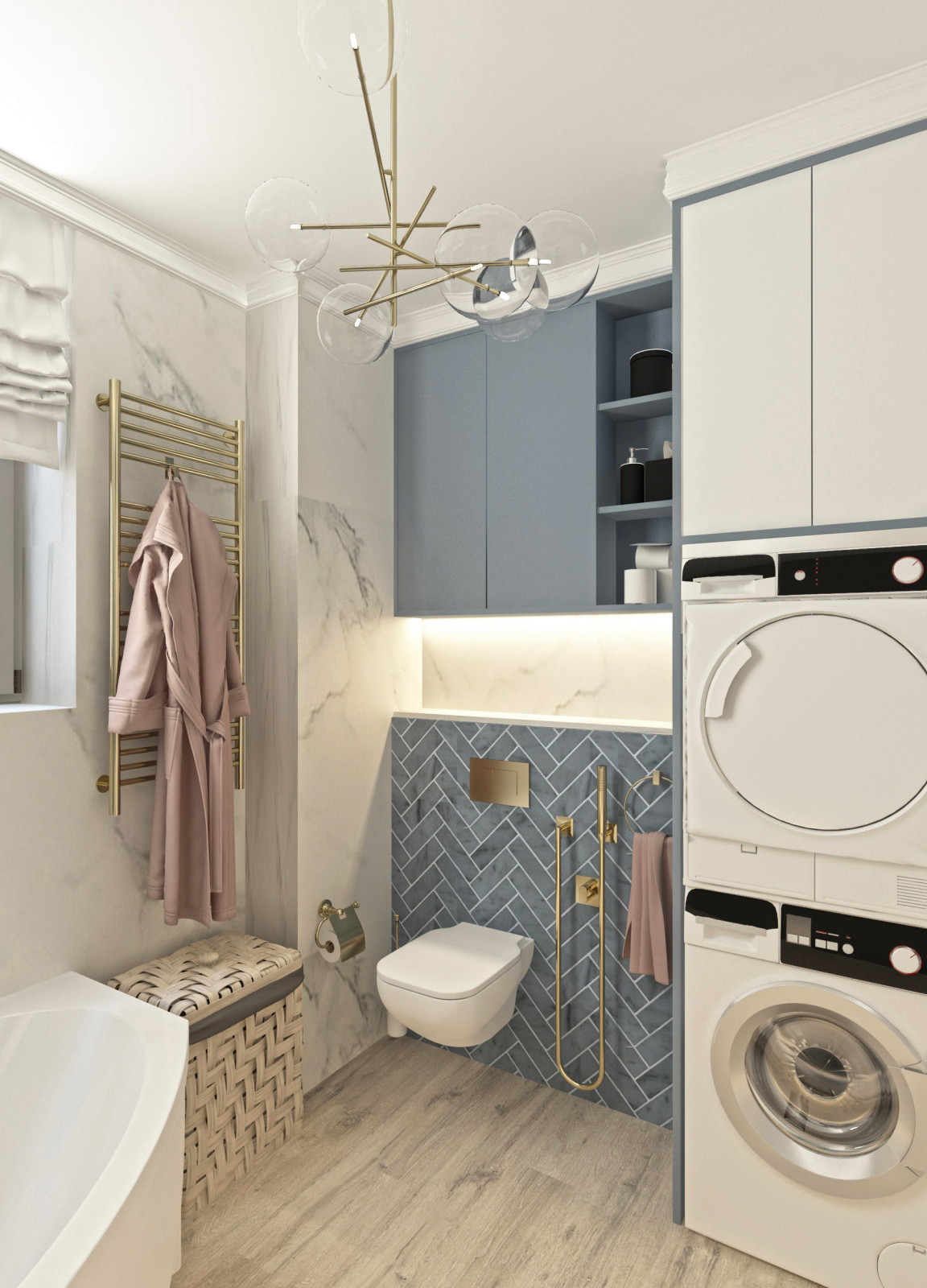 Трехкомнатная квартира в ЖК Новосити 140 м2 (г. Новороссийск)