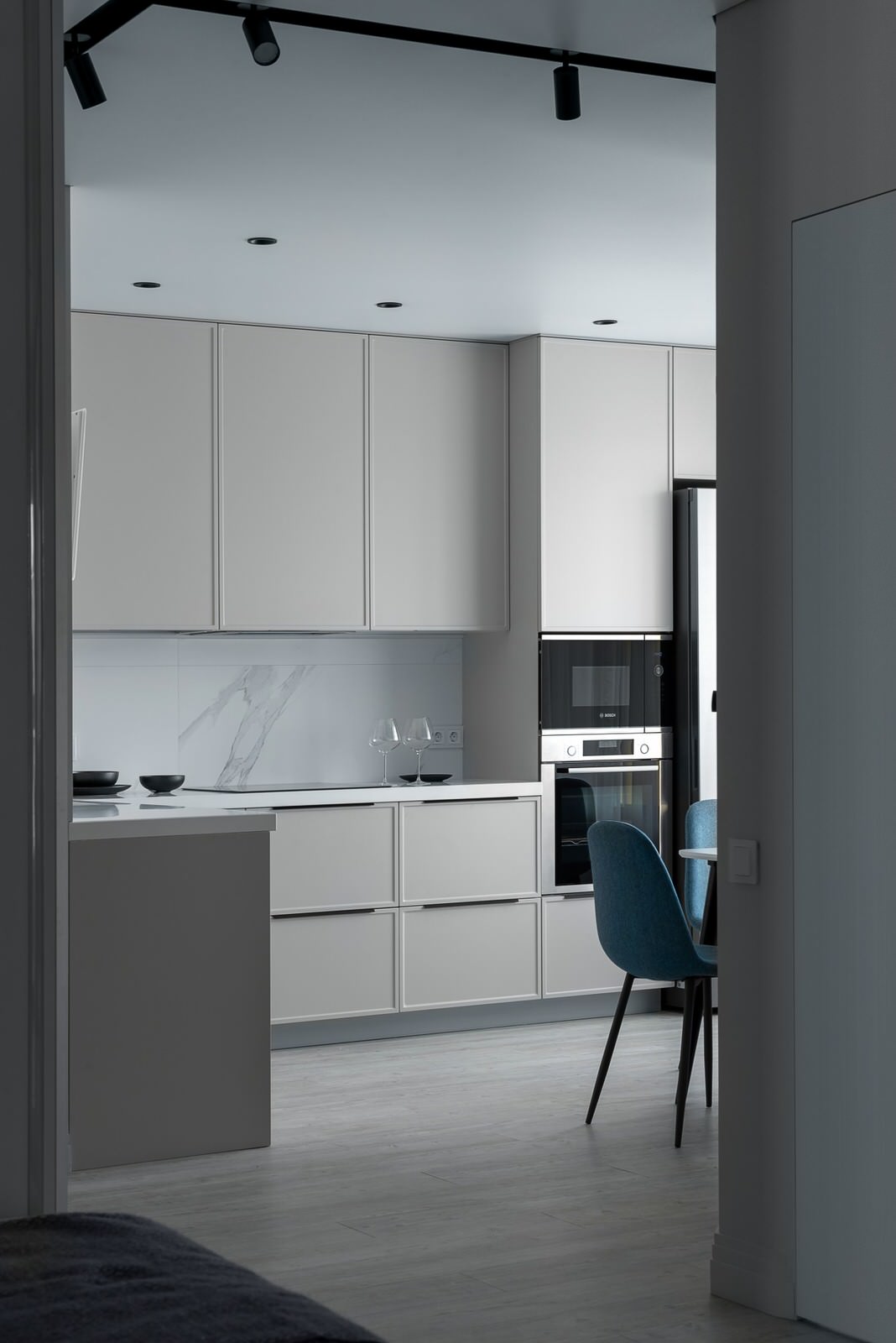 Реализованный проект трехкомнатной квартиры во Владивостоке