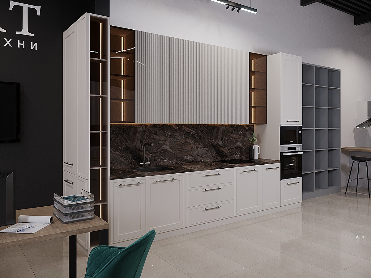 Дизайн- проект студии по продаже встраиваемой кухни