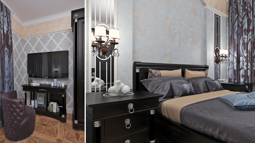 Спальня в классическом стиле