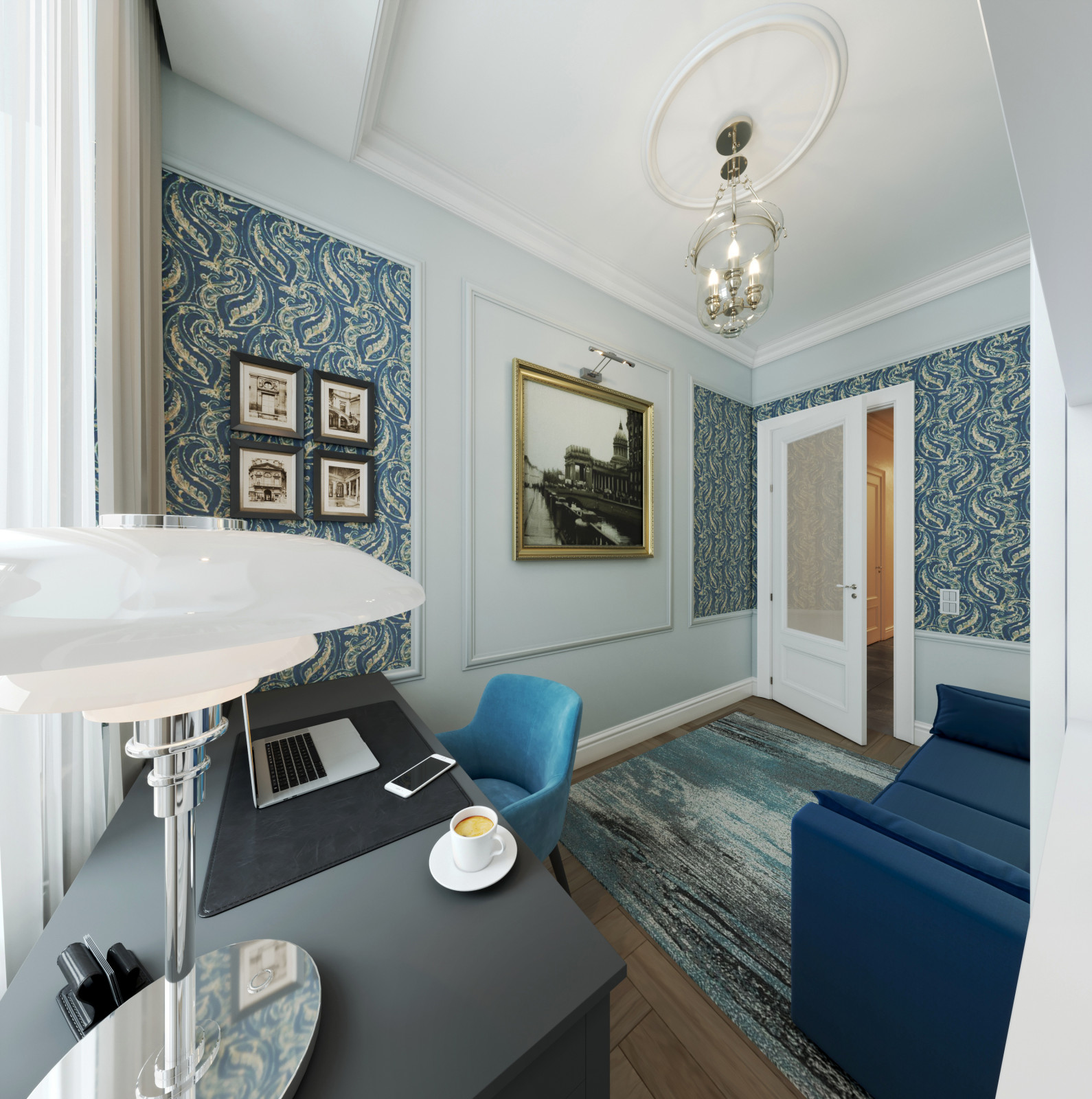 Интерьер частного жилого дома