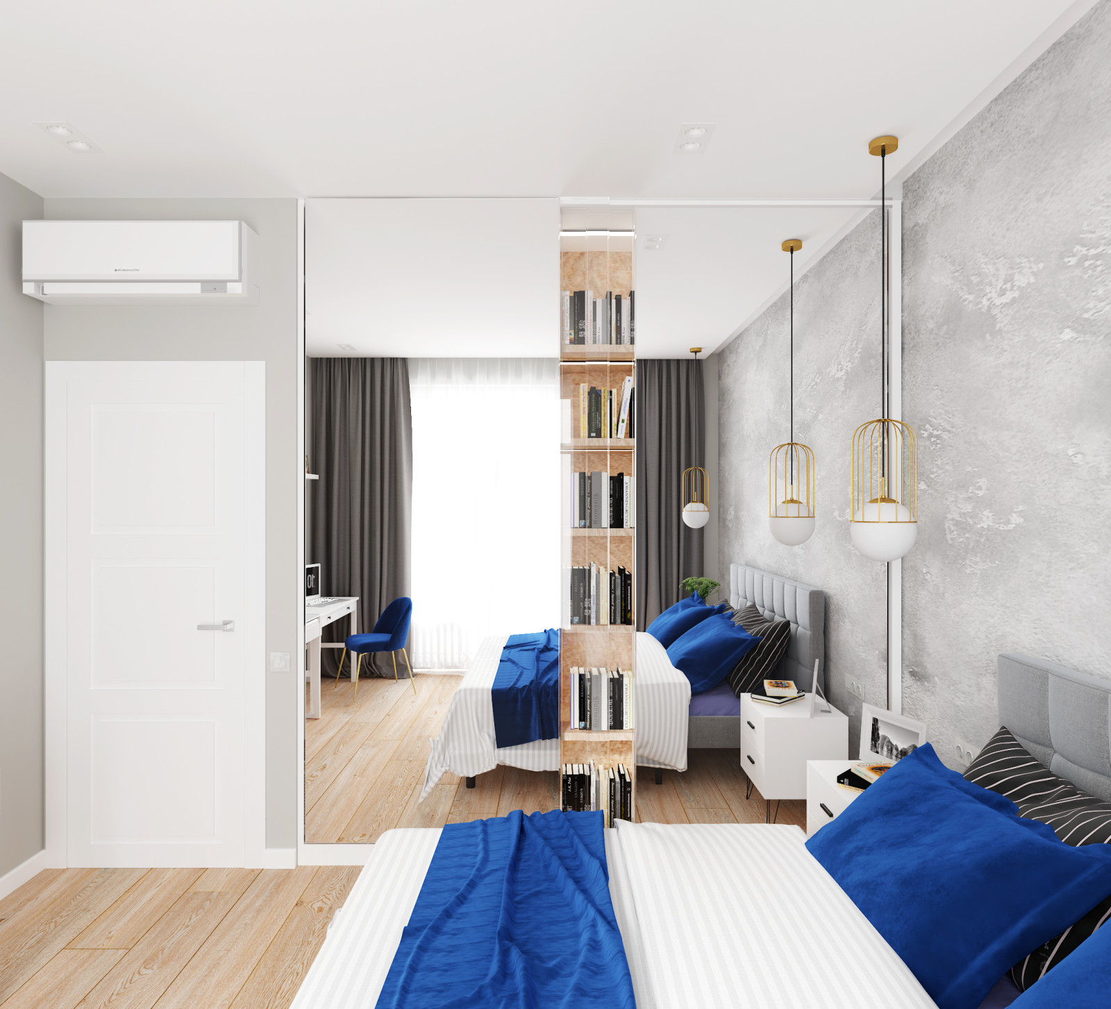 Визуализация спальни