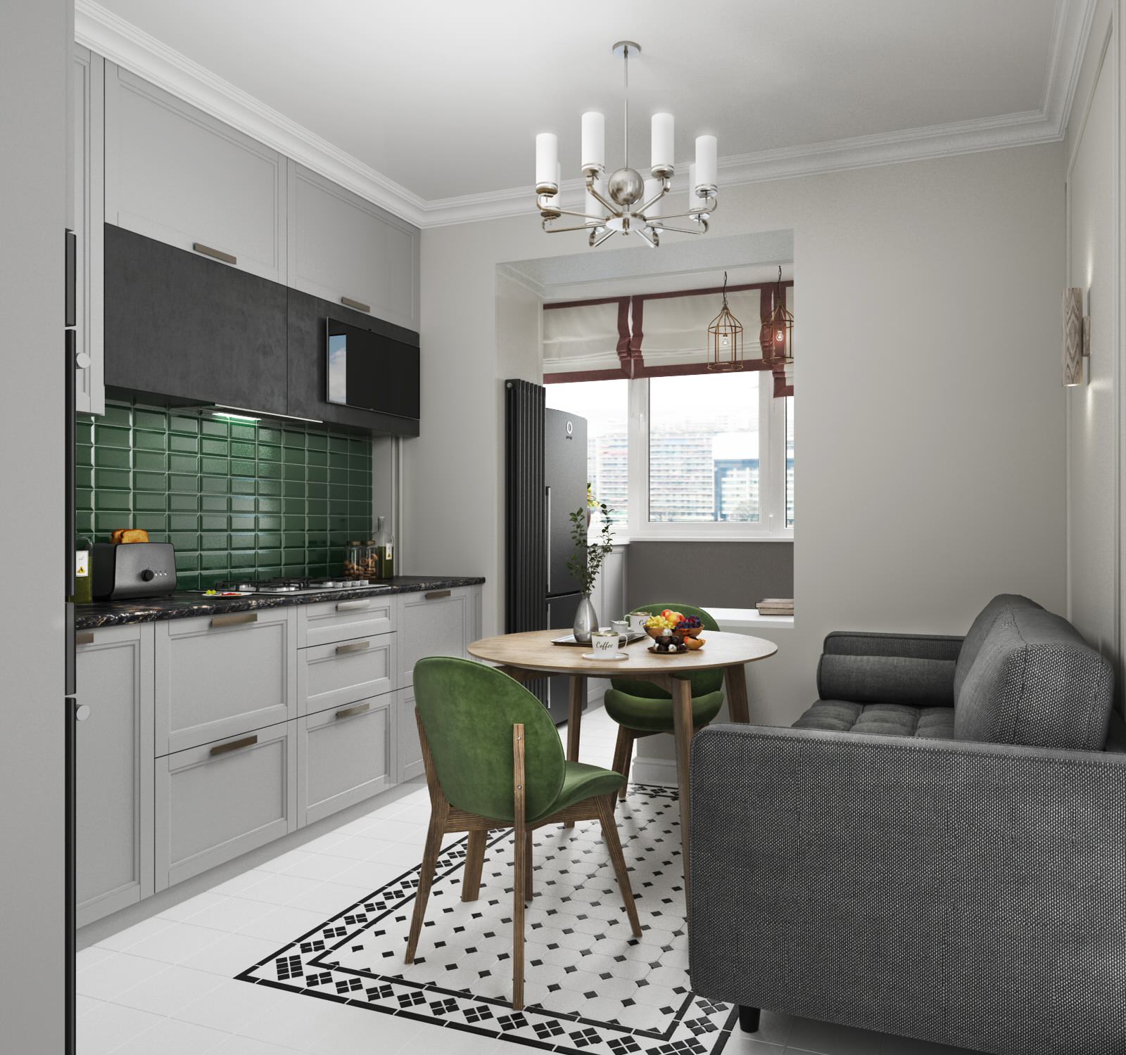 Однокомнатная квартира г. Владимир, мкр. Юрьевец