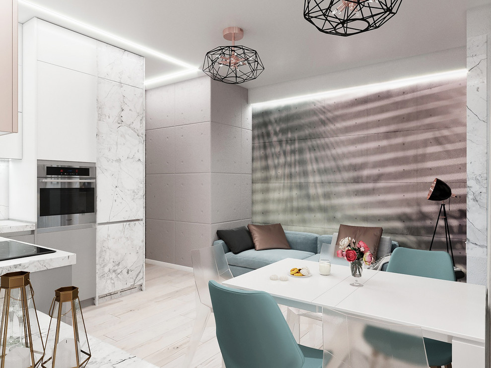 кухня-гостиная