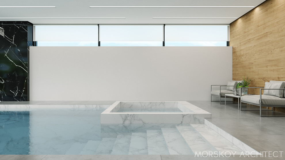 Interior of the apartment house 600 m²