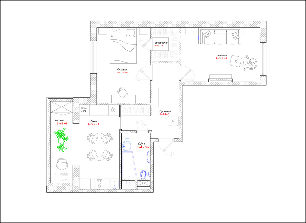 Houzz тур: Небольшая квартира в оттенках бежевого и кофейного