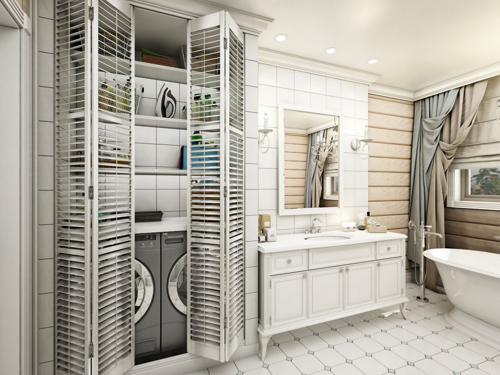 Брусчатый дом