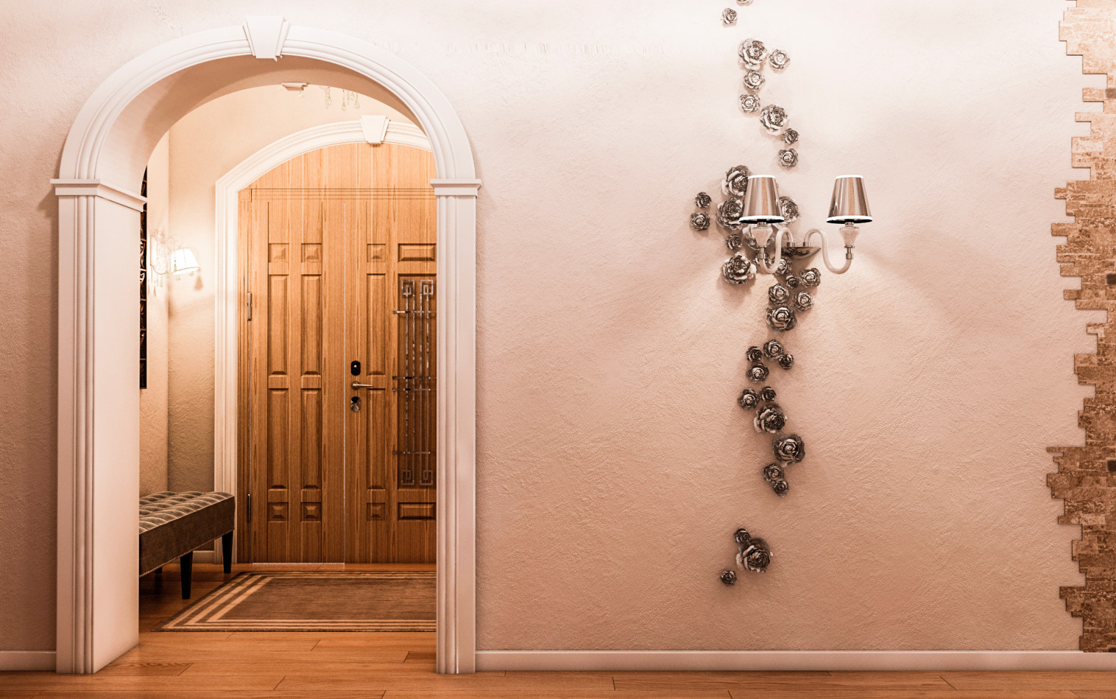 Интерьер частного дома в пос. Султан