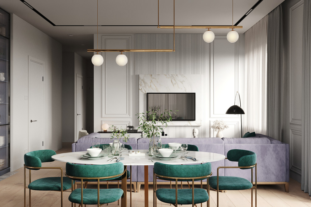 Квартира в стиле неоклассика