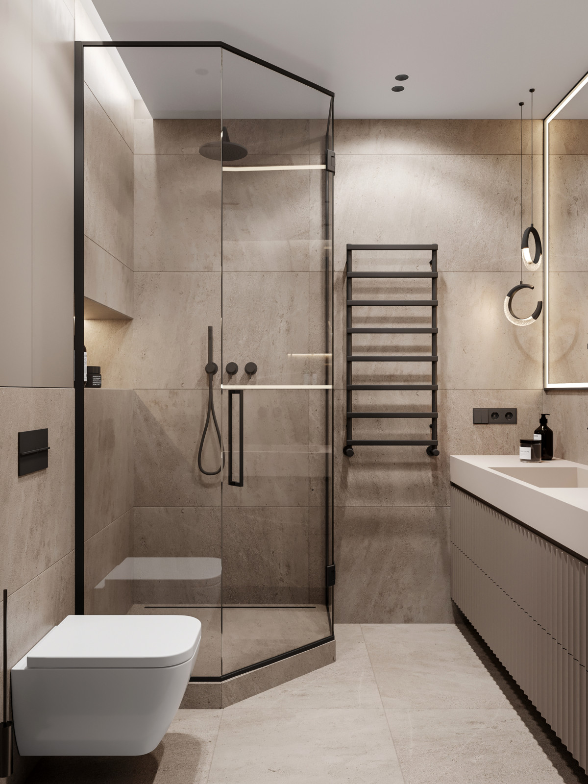 3-х комн.кв-ра ЖК "Большая Очаковская 2", 86,4 м2, 2022