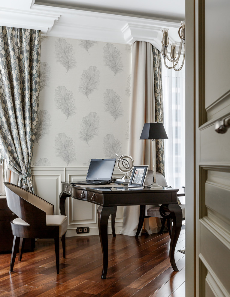 Женский рабочий кабинет ЖК "Алые паруса"