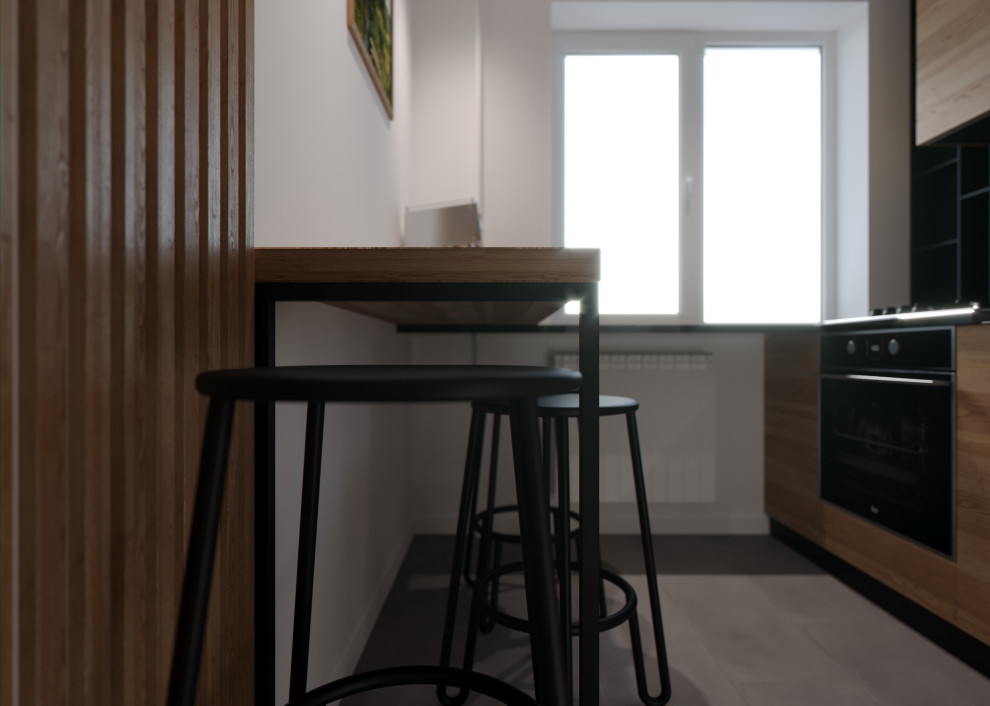 Проект квартиры в г.Дзержинск 37,17м2