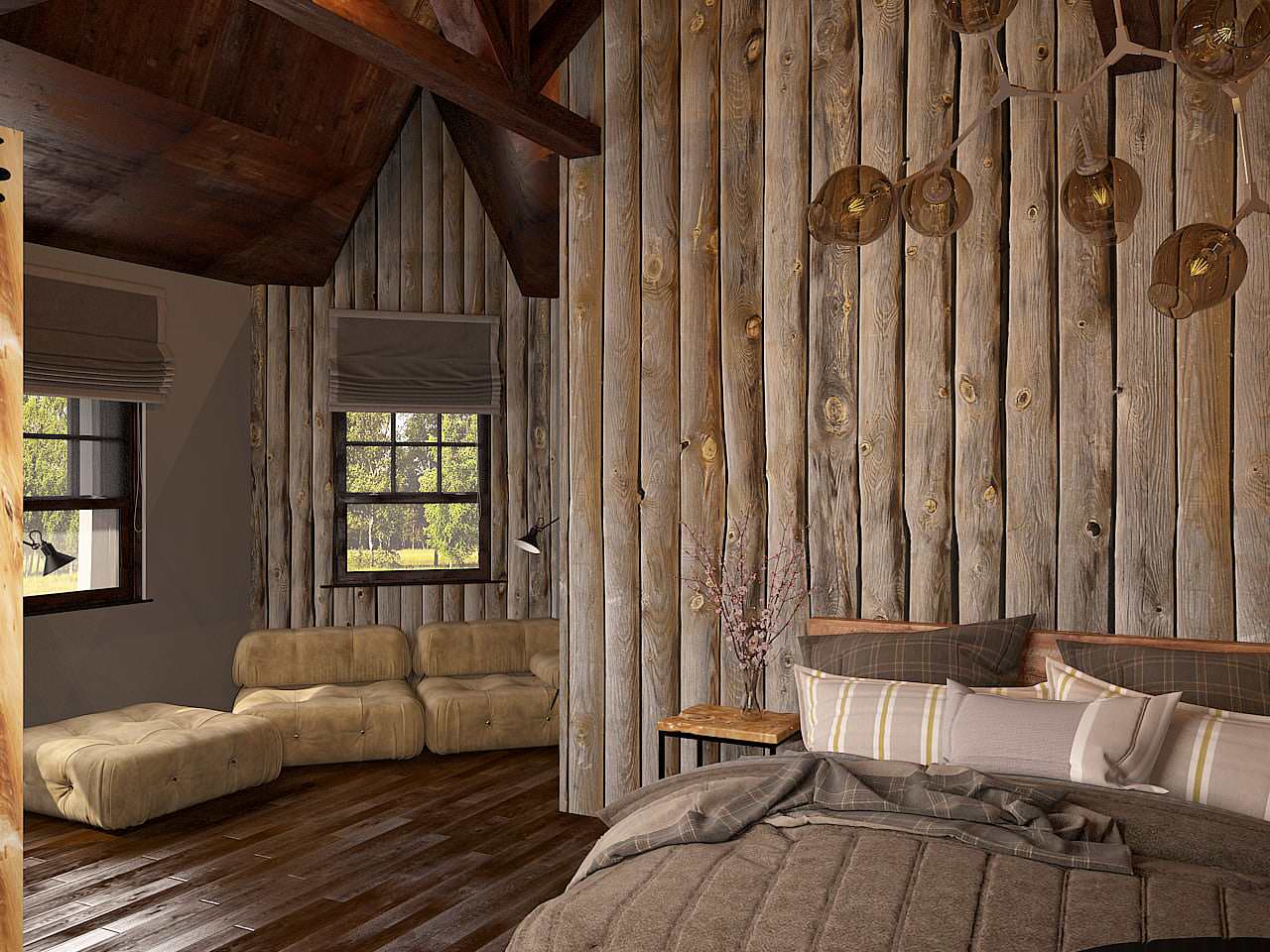 Коттедж. Шале на Волге