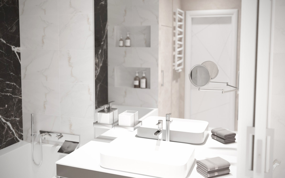 Черно белый дизайн