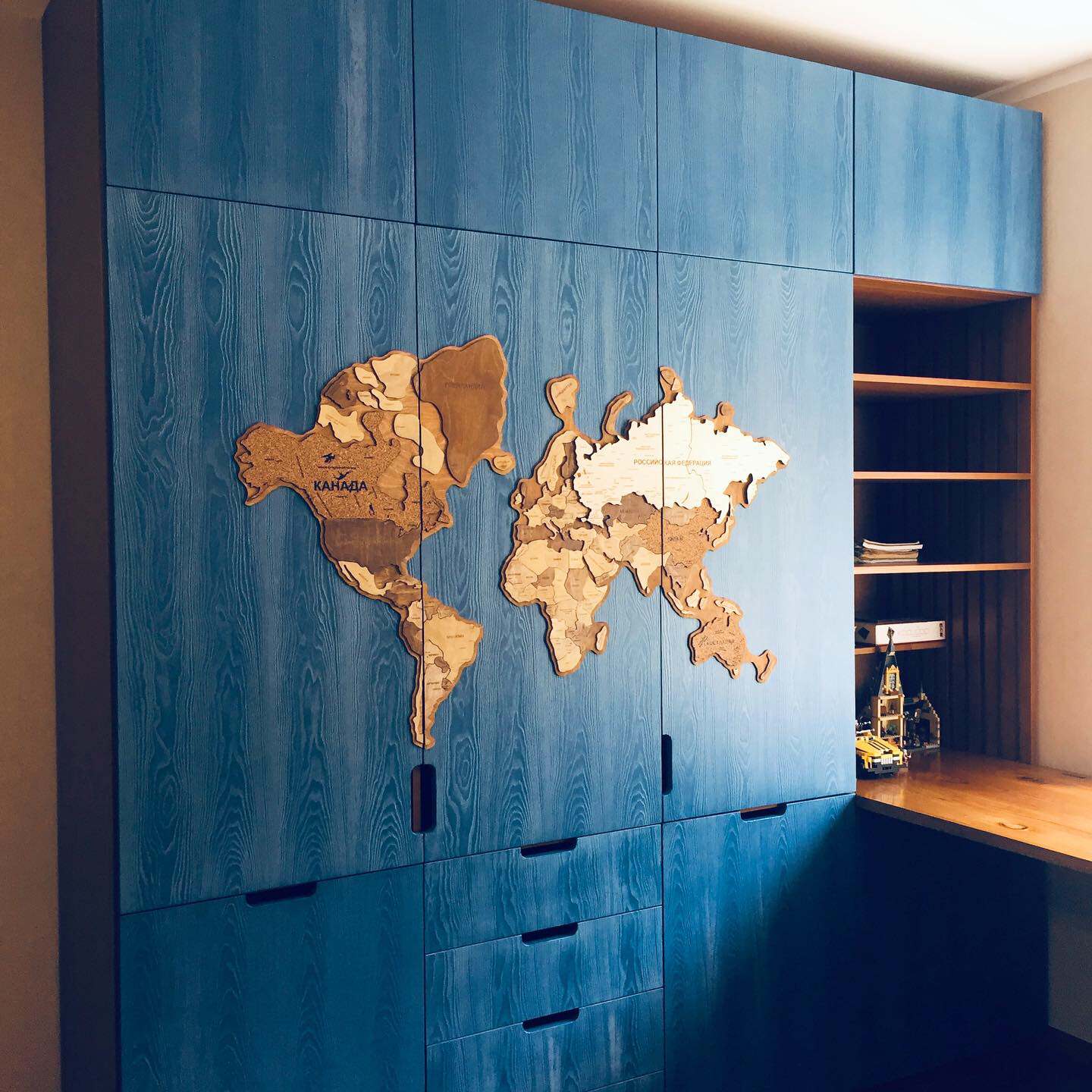 Детская с картой