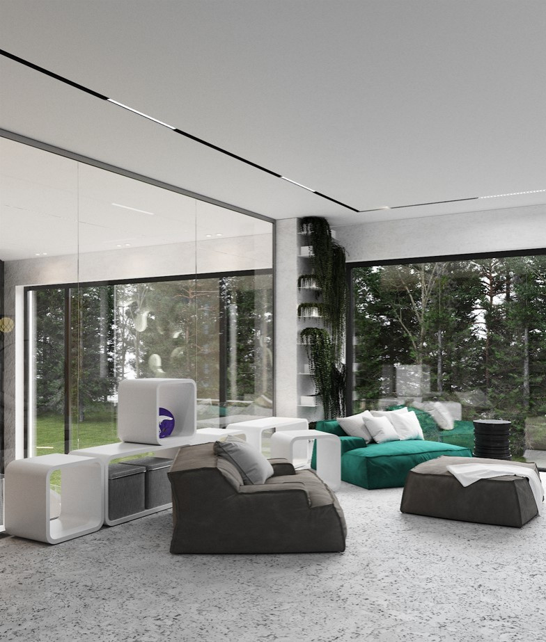 Игровая комната в доме.