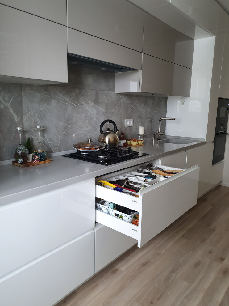 Кухня в современном стиле, ул. Глушко