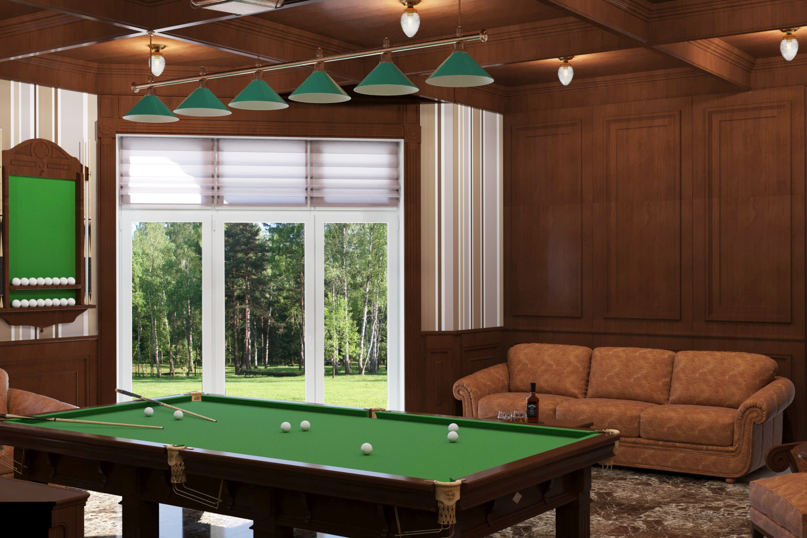 Мужская комната отдыха