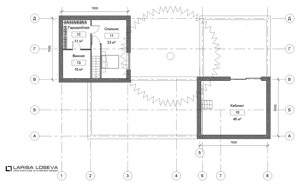 Проект коттеджа 300 м2 под Выборгом