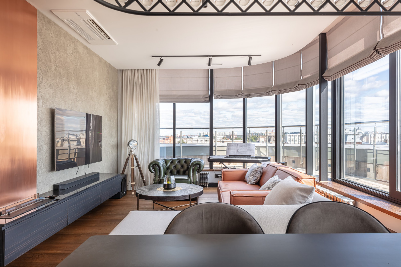 Обложка проекта: Пентхаус в стиле лофт реализация