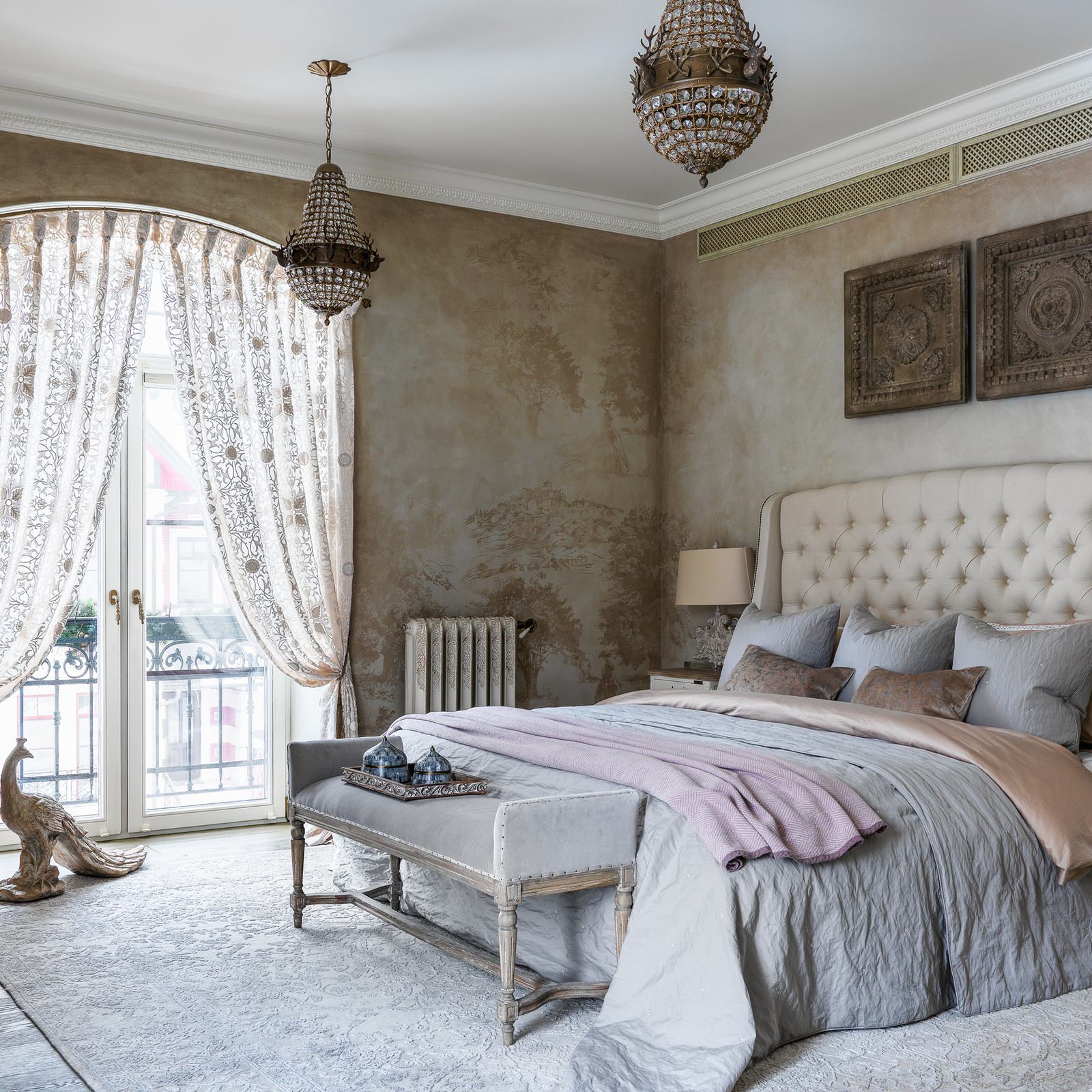 Дизайн мастер спальни