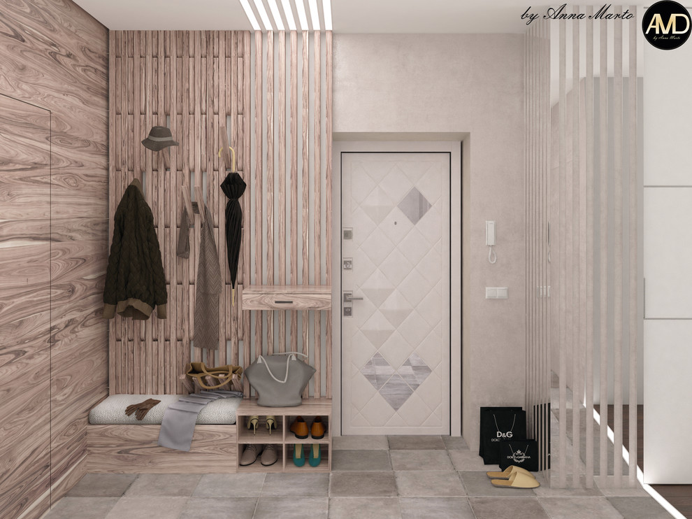 Обложка проекта: 3-х комнатная квартира в ЖК Аристократ в современном стиле