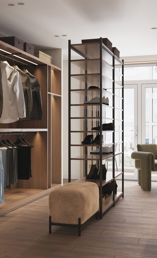 Квартира в экостиле.Мастер-спальня.