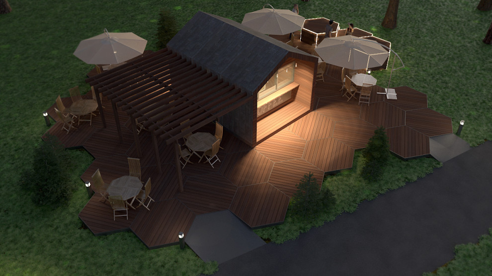 Проект организации нестационарного торгового объекта