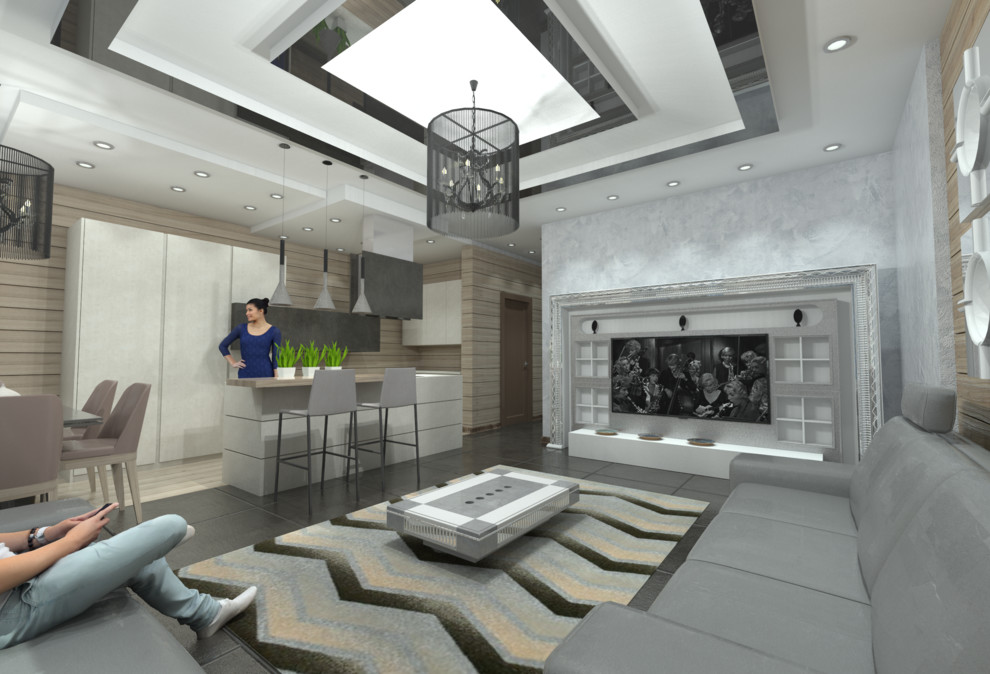 Вариант проекта Николая Петрищина для клиента с Притомской набережной