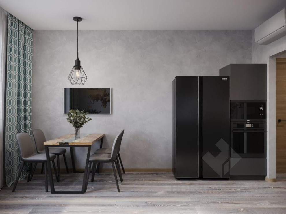 Дизайн-проект 2-комнатной квартиры 65 кв.м в ЖК «Лучи»