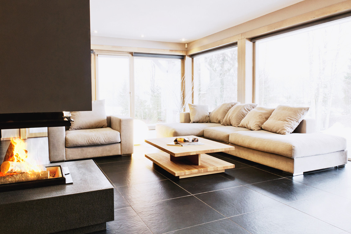 Фотосъёмка интерьера частного дома в латвийском посёлке Amatsiems