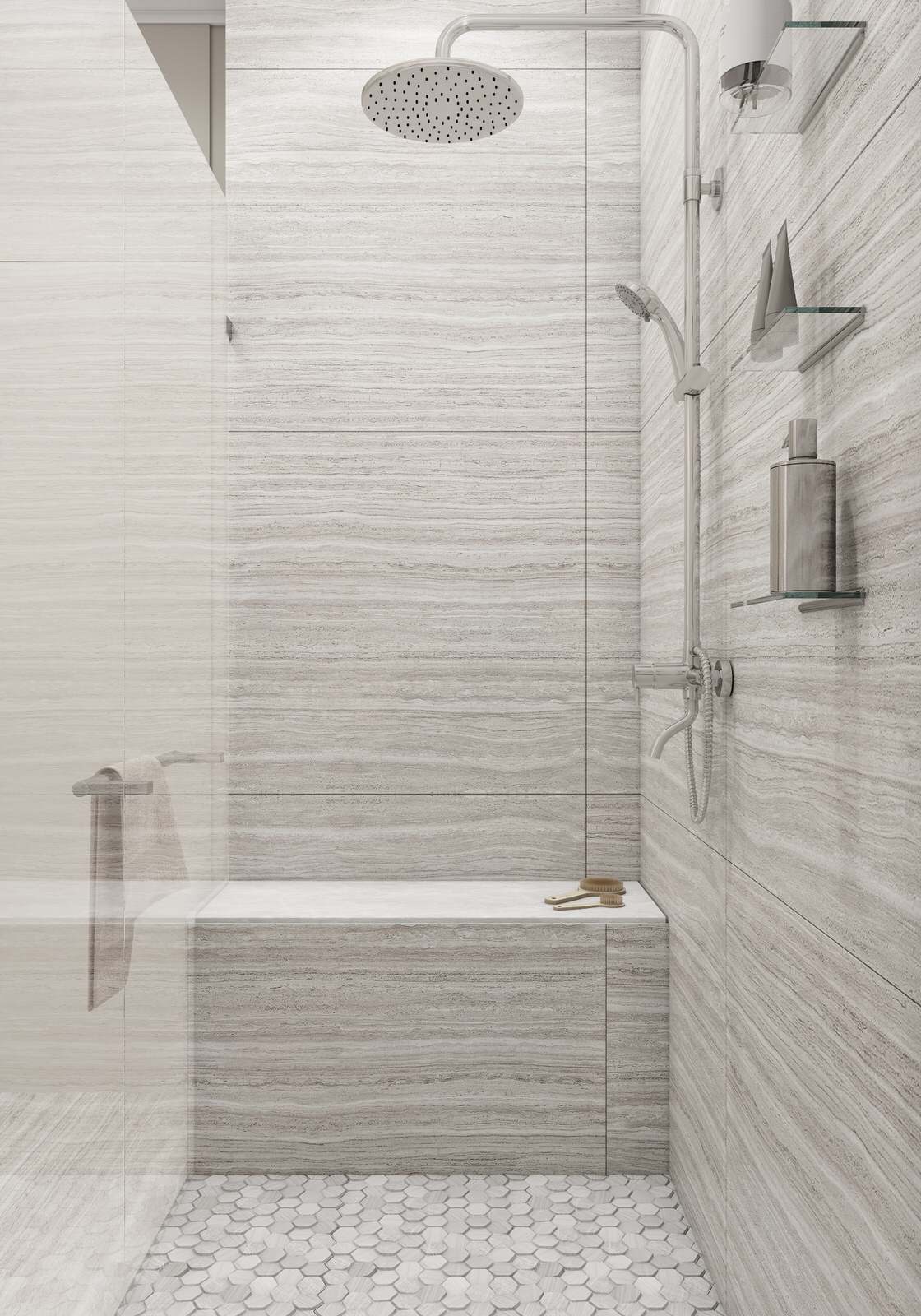 Двухуровневая квартира для пары со взрослым сыном